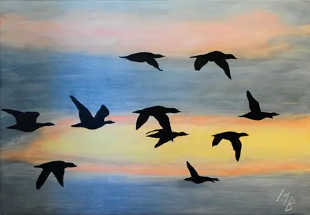 Mie Brink
Akryl på lærred