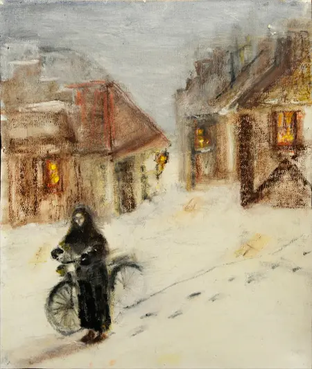 Cecilie Emtoft
Oliepastel på papir