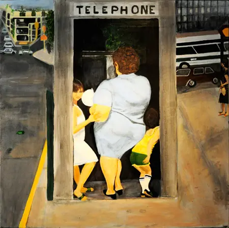 Lone Lange
Akryl på lærred