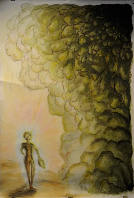 Andrea Kamper
Akryl på papir