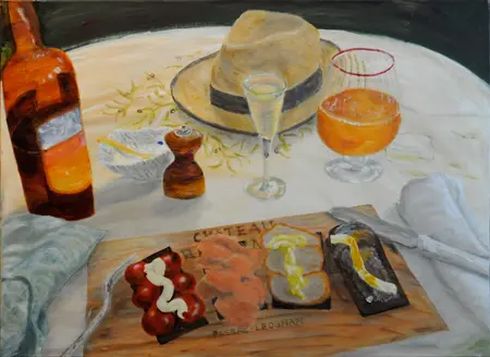 Bolette Bonfils
Olie på lærred