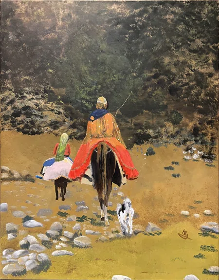 Marianne Lindgren
Olie på lærred