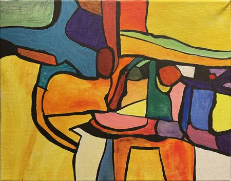 Sanne Kofoed
Akryl på lærred