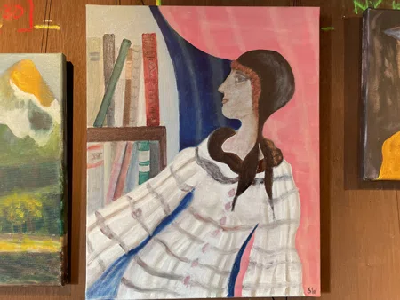 Sara Winding
Olie på lærred