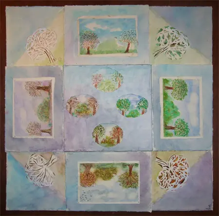 Lilian Rasmussen
Kollage af akvareller