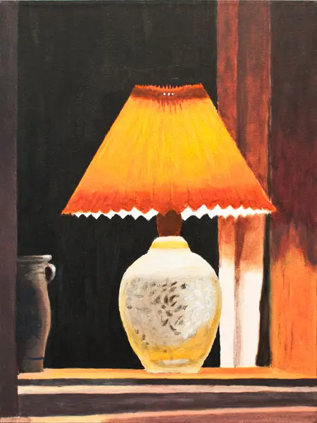 Lene Halberstadt Akryl på lærred