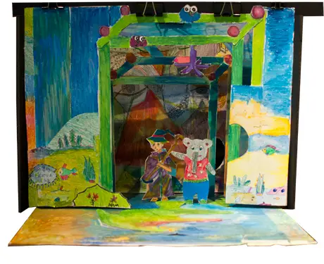 Sanne Rahbek Oliekridt på papir og pap