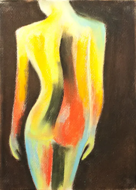 Sofie Rasmussen Pastelkridtt på papir