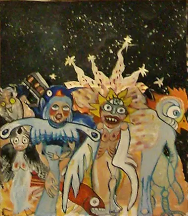 Randi Laubek
Acryl på papir