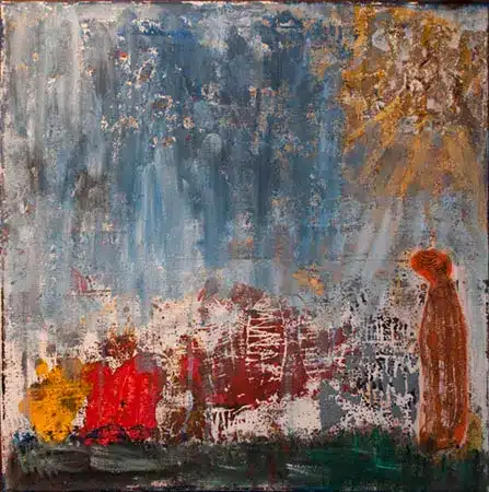 Lillik Lyng Akryl på lærred