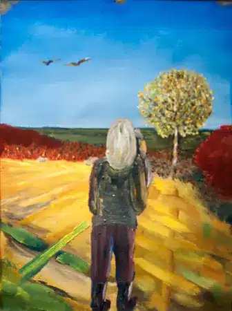 Lise Katz Olie på lærred