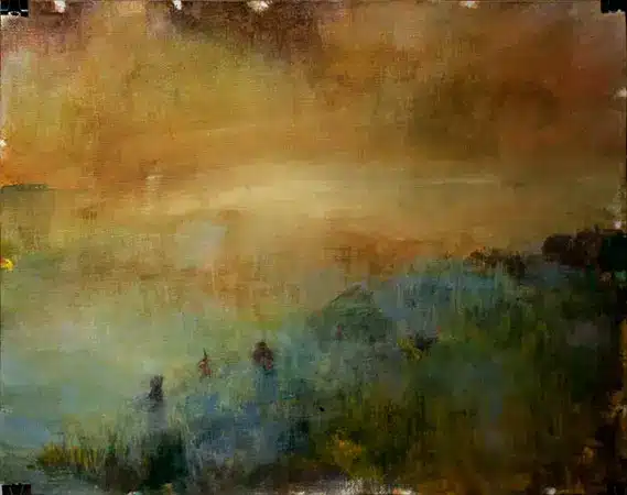 Lisbeth Dilling Akry på lærred