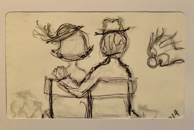 Ilse Nørgaard Tusch på papir