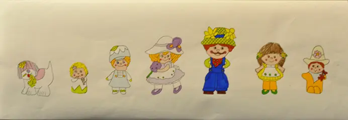 Karina Lange Tusch på papir